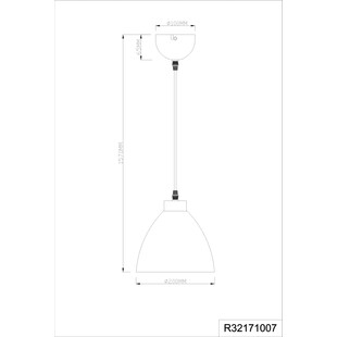 Lampa wisząca Dallas biała - Nowoczesny design | Reality