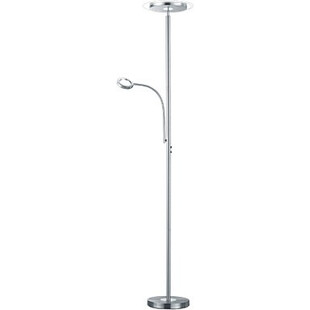 Lampa podłogowa z lampka do czytania Ackbar LED Nikiel Mat marki Reality