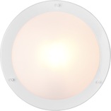 Plafon okrągły Condus Trio | Biały, szklany, IP44 - Kup teraz!