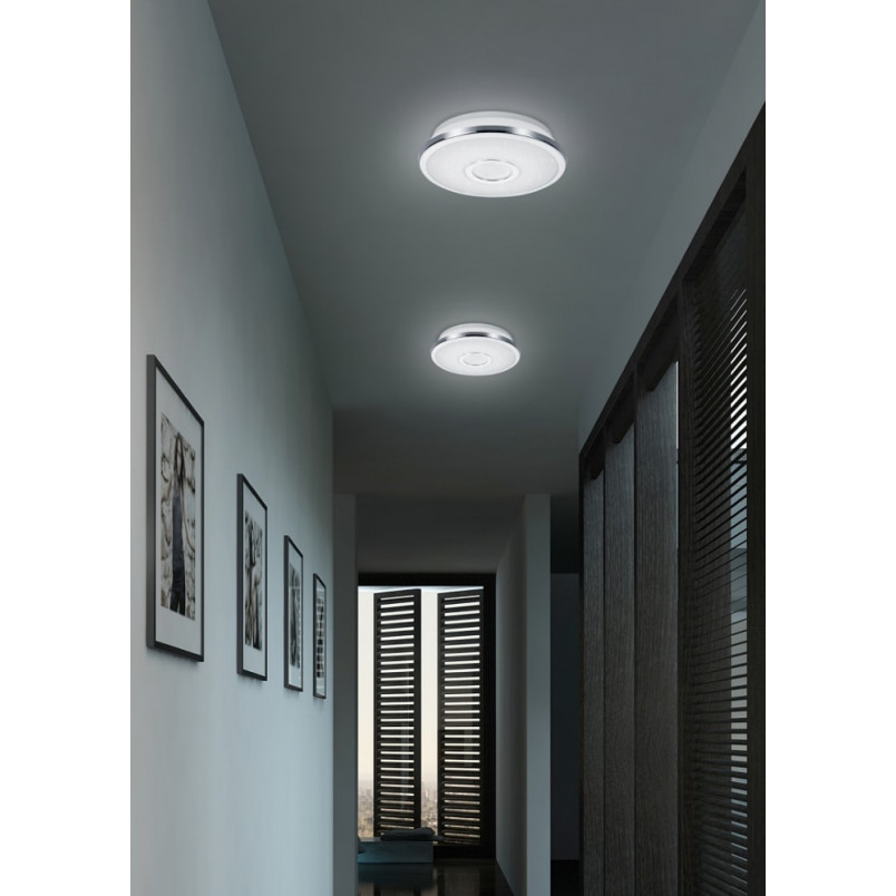Plafon LED Osaka z pilotem | Trio - Nowoczesne oświetlenie