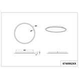 Plafon LED Phoenix 62cm - Trio | Nowoczesne Oświetlenie