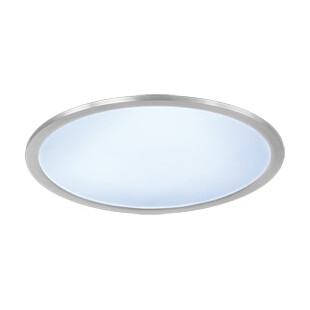 Plafon LED Phoenix 45cm - Ściemnialny, Biały/Nikiel | Trio
