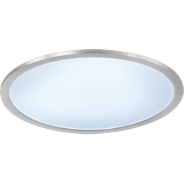 Plafon LED Phoenix 45cm - Ściemnialny, Biały/Nikiel | Trio