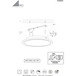 Plafon LED Trio Phoenix 30cm - Nowoczesne Oświetlenie