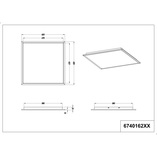 Plafon LED Phoenix 62cm Trio - Nowoczesne oświetlenie