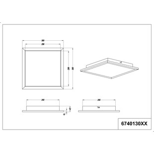 Plafon LED Phoenix 30cm - Trio | Nowoczesne oświetlenie