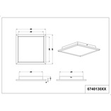 Plafon LED Phoenix 30cm - Trio | Nowoczesne oświetlenie