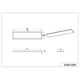 Plafon LED Phoenix 120cm - Trio | Nowoczesne oświetlenie
