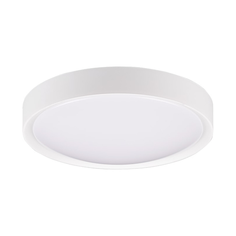 Plafon LED Biały Clarimo 33cm Trio | Minimalistyczny Design