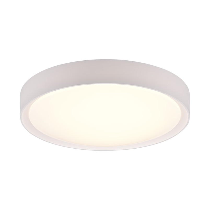 Plafon LED Biały Clarimo 33cm Trio | Minimalistyczny Design