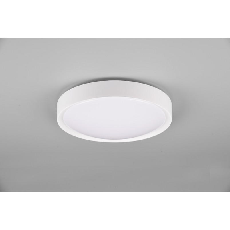 Plafon LED Biały Clarimo 33cm Trio | Minimalistyczny Design