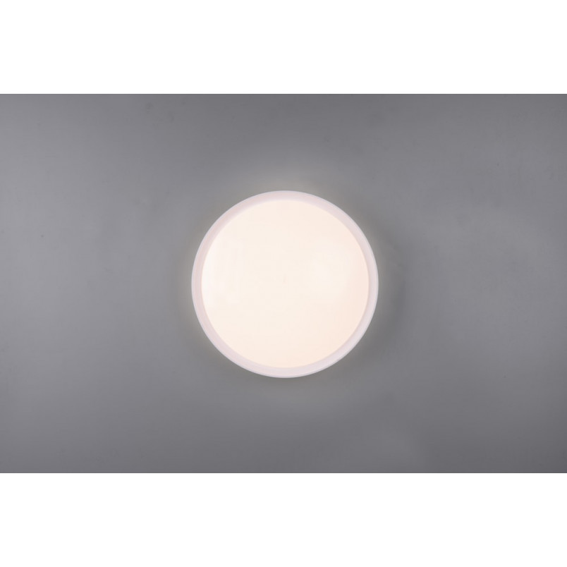 Plafon LED Biały Clarimo 33cm Trio | Minimalistyczny Design