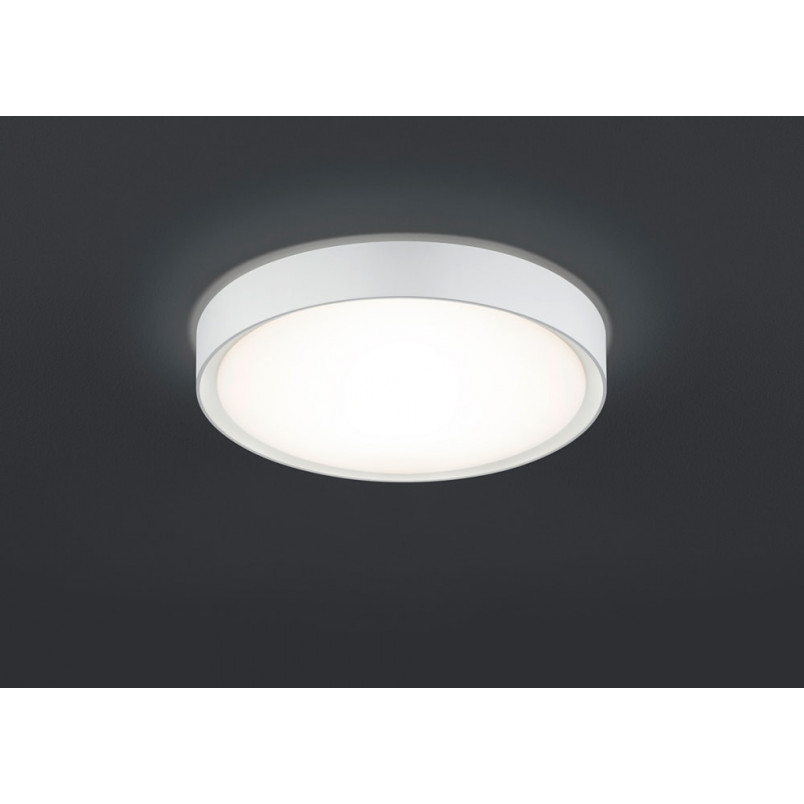 Plafon LED Biały Clarimo 33cm Trio | Minimalistyczny Design