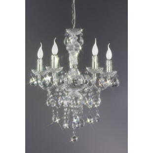 Żyrandol Lustre 52cm - Kryształowy Blask | Reality