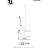 Lampa podłogowa LED Reality Leia - Nowoczesny design