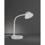Lampa biurkowa Berry LED biała Reality - Nowoczesne oświetlenie