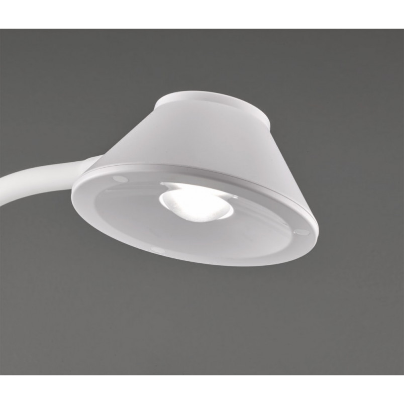 Lampa biurkowa Berry LED biała Reality - Nowoczesne oświetlenie