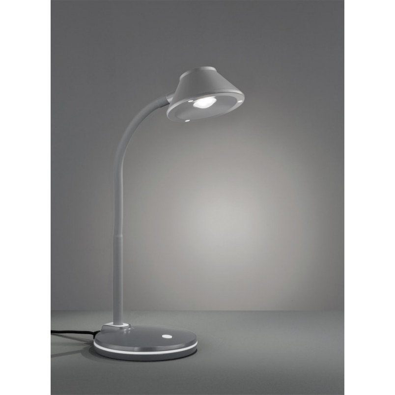 Lampa biurkowa Berry LED tytanowa Reality - Nowoczesne oświetlenie