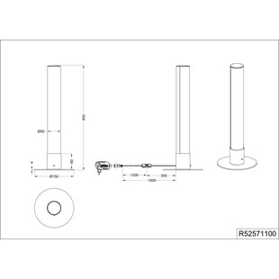 Lampa stołowa LED Reality Leia - Nowoczesny design, sterowanie pilotem