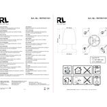 Lampa Ogrodowa LED Dora - Reality | Biała, Stołowa, IP44