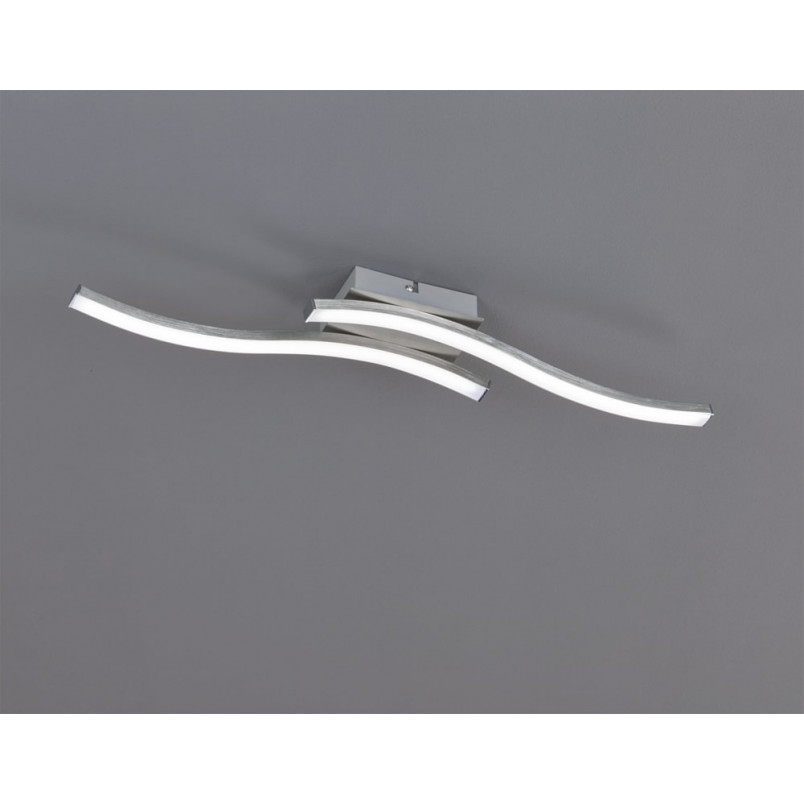 Plafon LED Route II 56cm Nikiel - Reality | Nowoczesne Lampy