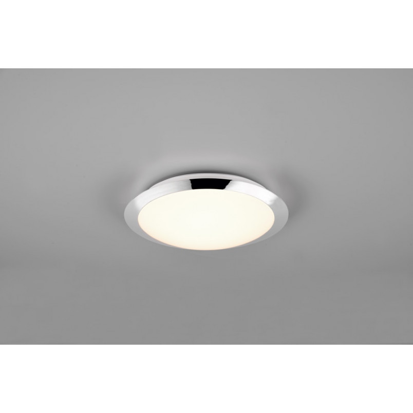 Plafon łazienkowy LED Trio Umberto - 29cm, srebrny | Sklep