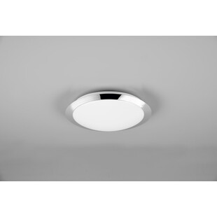 Plafon łazienkowy LED Trio Umberto - 29cm, srebrny | Sklep