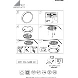 Plafon łazienkowy LED Trio Clarimo 33cm | Nowoczesny design