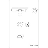 Lampa LED Trio Zagros - Spot Oczko 8cm | Biały Mat