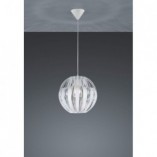 Lampa Glamour Reality Kula Biała 30cm - Eleganckie Oświetlenie