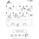 Lampa spot LED Trio Pamir 8cm - Czarna matowa | Sklep z oświetleniem