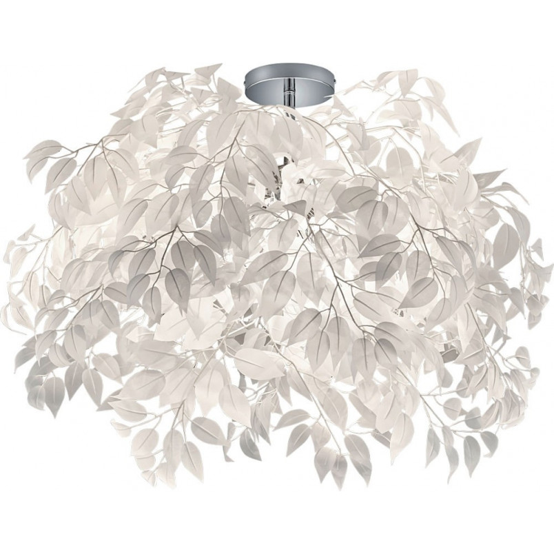 Plafon Leavy 70cm biały/chrom - Elegancki design | Reality