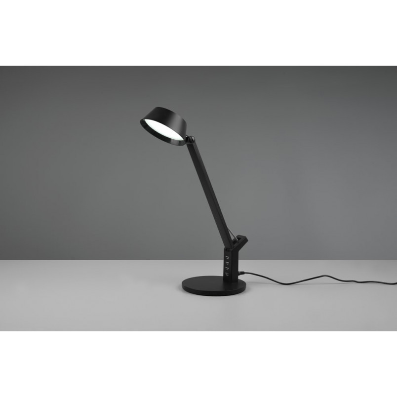 Lampa biurkowa LED Trio Ava - Nowoczesny design, USB