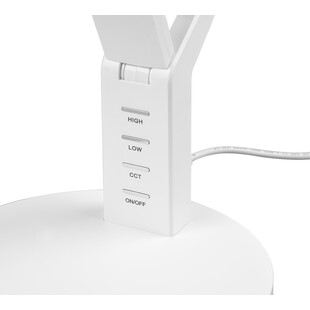 Lampa biurkowa LED Ava biała Trio - Nowoczesny design
