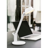 Lampa biurkowa LED Ava biała Trio - Nowoczesny design