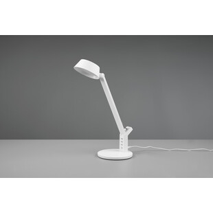 Lampa biurkowa LED Ava biała Trio - Nowoczesny design