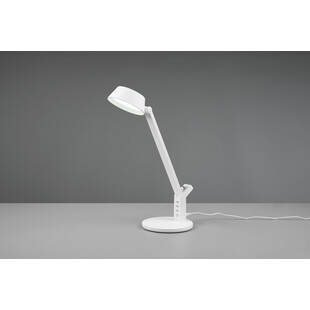 Lampa biurkowa LED Ava biała Trio - Nowoczesny design