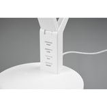 Lampa biurkowa LED Ava biała Trio - Nowoczesny design