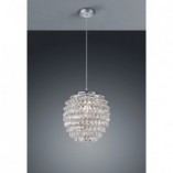 Lampa Glamour Reality Petty | Kryształowa, E27, 35cm