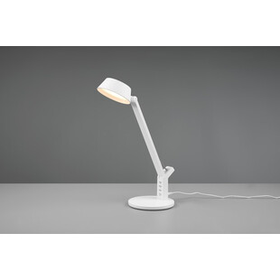 Lampa biurkowa LED Ava biała Trio - Nowoczesny design