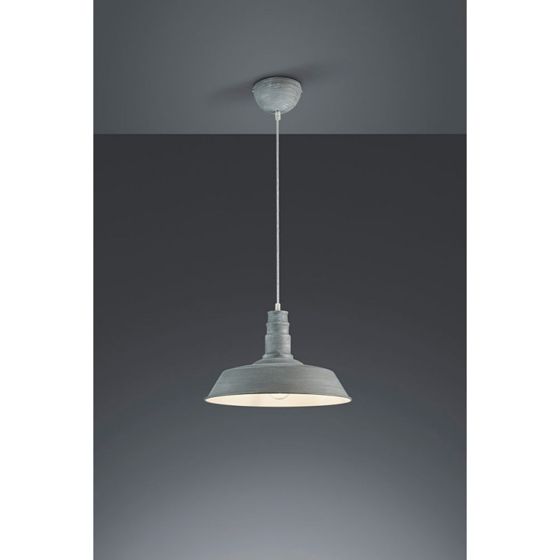 Lampa Wisząca Industrialna Will Szara | Reality - Kup Teraz!