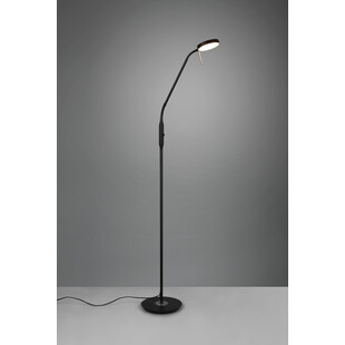 Lampa podłogowa LED Monza czarna | Trio - Nowoczesny design