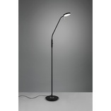 Lampa podłogowa LED Monza czarna | Trio - Nowoczesny design