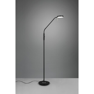 Lampa podłogowa LED Monza czarna | Trio - Nowoczesny design