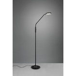 Lampa podłogowa LED Monza czarna | Trio - Nowoczesny design