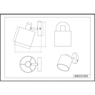 Kinkiet Reality Tommy czarny - Elegancki design | Sklep z lampami