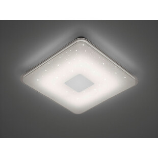 Plafon LED Samurai 42cm z pilotem - Trio | Biały