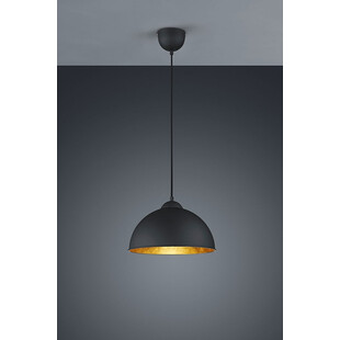 Lampa Wisząca Industrialna Jimmy | Reality - 31cm, Czarna