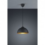 Lampa Wisząca Industrialna Jimmy | Reality - 31cm, Czarna