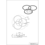 Plafon LED Circle z pilotem | Reality - Nowoczesne oświetlenie